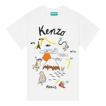 Kenzo Tee K25779 White